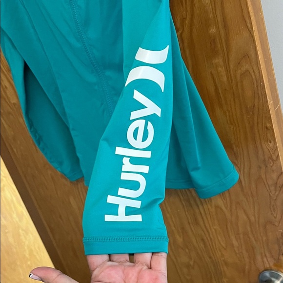 Hurley womens One and Only Long Sleeve Rash Guard UPF 50 + size Large - Picture 3 of 10